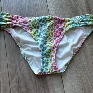Victoria's Secret Hipster Rainbow Leopard Bikini Bottom